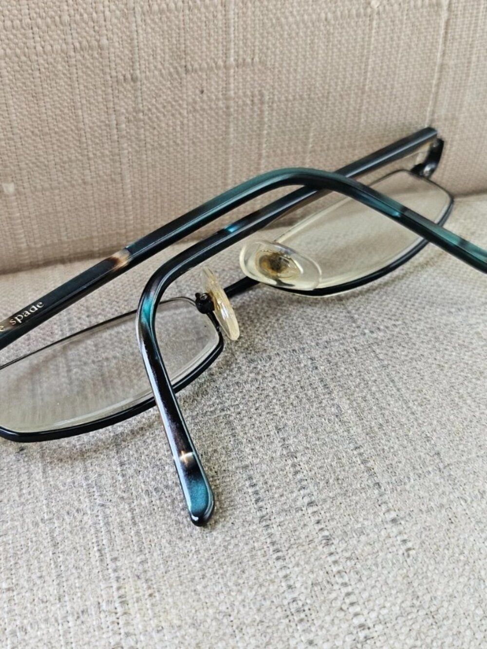 Vintage Kate Spade Women Eyeglasses Frame DOTTI Eyewear Black Glasses Made Italy - Picture 9 of 13